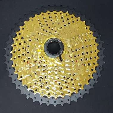 SPROCKET CASSETTE 11 SPEED 11 - 46T GIR KASET SEPEDA GOLD SUNSHINE