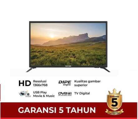 Polytron PLD24V1853 LED Digital 24 Inch tv dan bracket