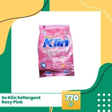 Promo Harga So Klin Softergent Rossy Pink 770 gr - Blibli