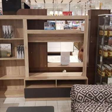 lemari tv minimalis Putih