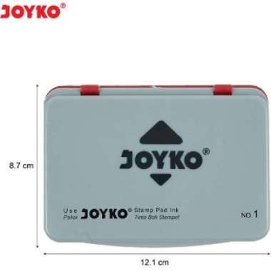 STAMP PAD BANTALAN TINTA JOYKO BAK STEMPEL NO 00 0 1 CAP STAMPEL INK PERALATAN SEKOLAH KANTOR ATK AL