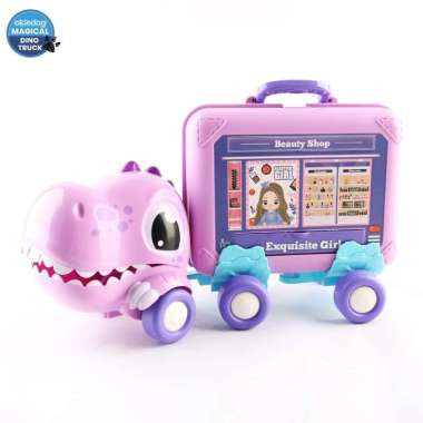 Okiedog Magical Dino Truck Beauty - Mainan playhouse anak Dino Truck