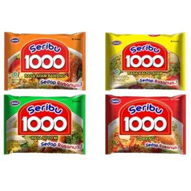 1 DUS Mie GAGA 1000 Mie GAGA SERIBU 1 DUS Goreng