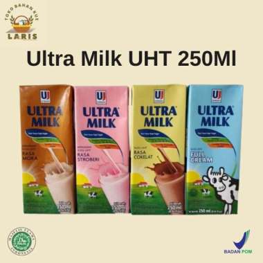 Promo Harga Ultra Milk Susu UHT Moka 250 ml - Blibli
