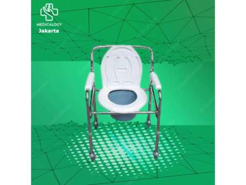 Commode Chair Roda Kursi BAB Standard Sellaco DY02696 dengan roda
