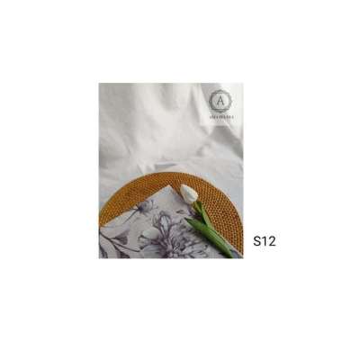 Serbet Napkin Saputangan Bunga Properti Foto S12 45x45 cm