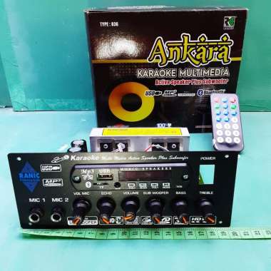 Kit Active Speaker Stereo Mp3 Bluetoot Angkara tipe836