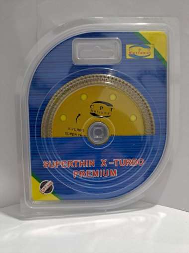 Diamond Wheel CPT NATIONAL Turbo X Mata Potong Granit Keramik Marmer