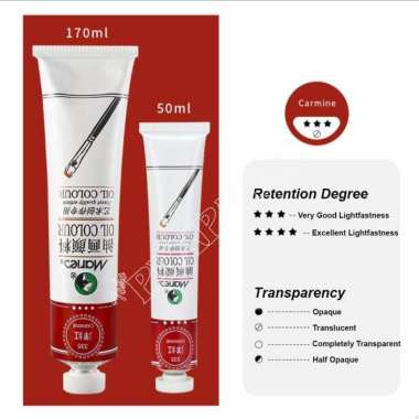 Cat Minyak Maries / Oil Paint 170 ml Carmine