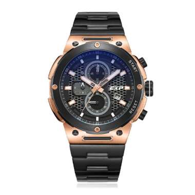 EXPEDITION 6837 ROSEGOLD BLACK STEEL MCBBRBA