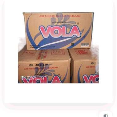 Aqua Gelas Merek Vola - Gratis Ongkir