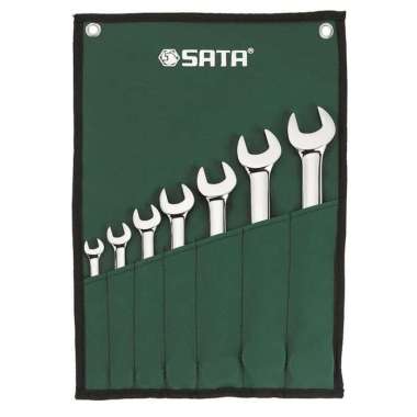 SATA Combination Wrench SET 7 Pcs METRIC Sata Kunci Ring Pas set 7 pc 09070