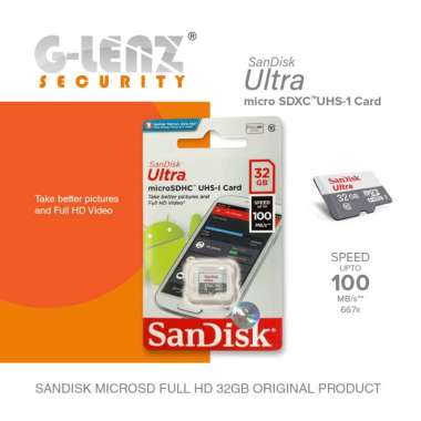 SANDISK MICRO SD CARD- ORIGINAL | SANDISK MEMORY CARD MICRO SD 32 GB