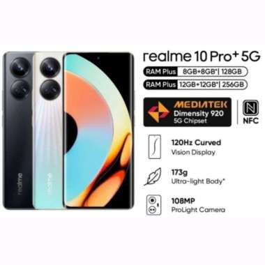 Realme 10 Pro Plus 5G Ram 8 Rom 256GB Hyperspace