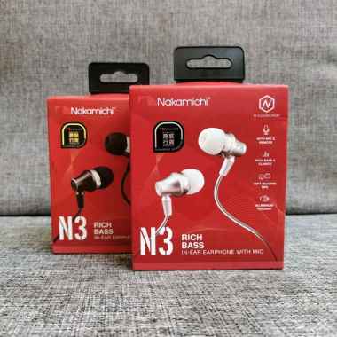 Nakamichi N3 Earphone Headset Original Garansi Resmi