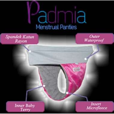 Anannda Padmia Menspad - Pembalut Celana - Pembalut Kain M