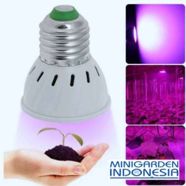 LAMPU GROW LIGHT HIDROPONIK lampu led pengganti sinar matahari indoor 60 LED