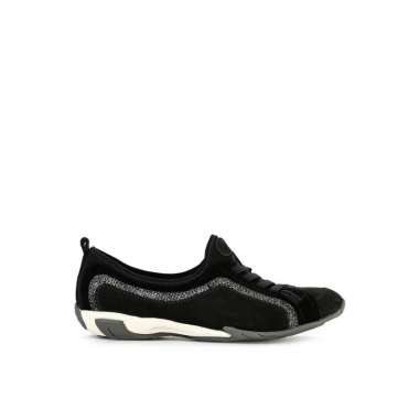 Hush Puppies Sneakers Wanita Ladies Casual - Qualify Black 6 Black