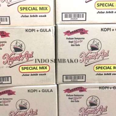 Kopi Kapal Api Special Mix 120 sachet / kopi kapal api mix dus / kopi mix 120 × 25g