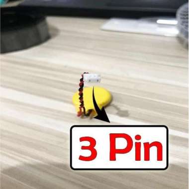 Batt Baterai CMOS Laptop CR2032 3V 3 Pin Kabel 20mm (3 Lubang)