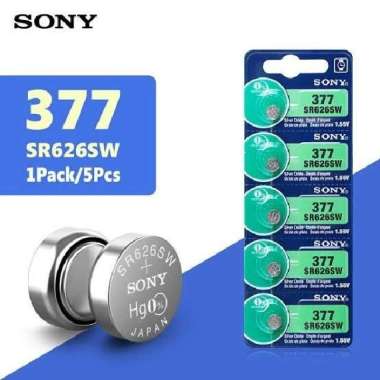 Button Cell Baterai Kancing LR626 AG4 377A 377 LR66 SR377 626 SR626W Renata