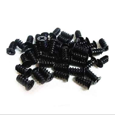 Sekrup Baut Kipas Fan Case Screw Casing CPU PC Komputer Desktop Hitam