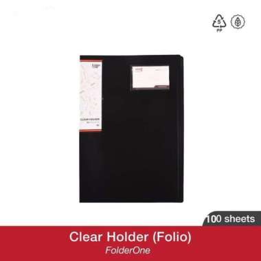 Map Clear Holder/ Map Dokumen Folio 100 lembar/ sheets OZ