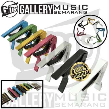 ORIGINAL!!! Kapo Gitar Penjepit Senar Gitar Akustik Klasik Elektrik Ukulele Bahan Besi Capo Gitar Ak