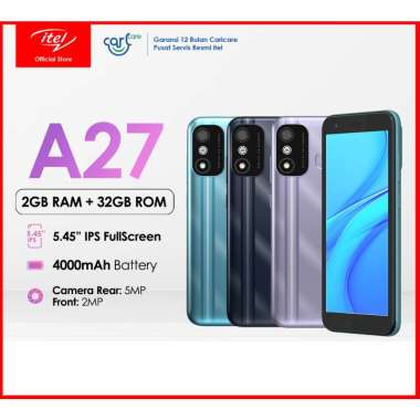 ITEL OFFICIAL Itel A27 2/32GB Android Smartphone Multicolor