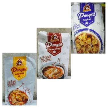 Paket 3 Pangsit Chili Oil Nyai Mercon