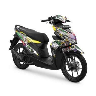 Decal Full body Motor Honda Beat Fi 2020 2021 2022 2023 Joker Kuning