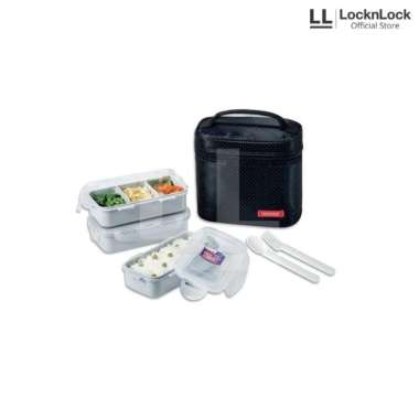 LOCK&LOCK Lunch Box Set (HPL754DB)