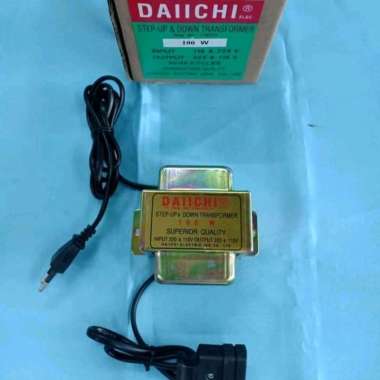 trafo step up down daichi 100 watt 220v / 110v
