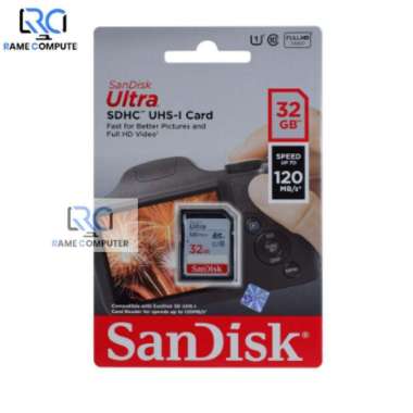 Original SANDISK SDHC SD CARD 32GB MEMORI KAMERA video - Memori Kamera