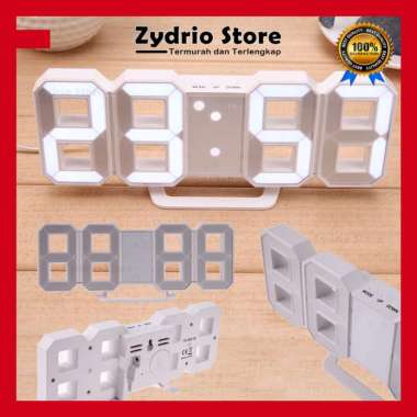 Jam Meja LED Digital Clock + Alarm / Jam Alarm Modern Style Minimalist