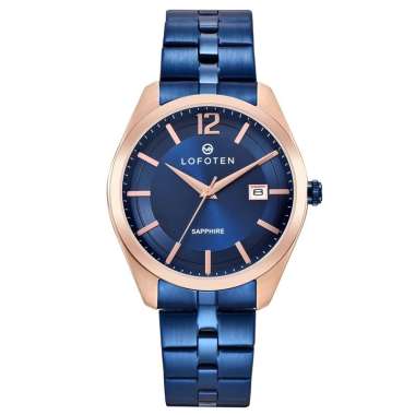 LOFOTEN Jam Tangan Couple F-8106M&L Stainless Steel Women BRG-5