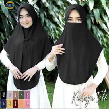 JILBAB INSTAN MURAH YASMIN / PASHMINA INSTAN /VANILLA HIJAB HITAM