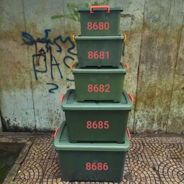 (Bandung) Box Plastik Box Container Nikura. 8685 Setara Cb Shinpo 82