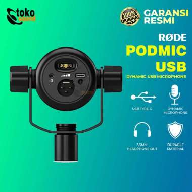 RODE PODMIC USB Versatile Dynamic Broadcast USB Microphone