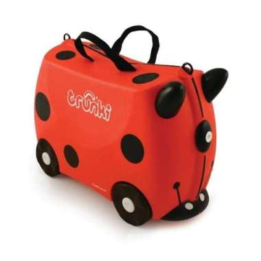 Trunki Ride on Luggage Koper Harley Ladybug