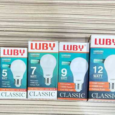 Bohlam luby clasic 5 / 7 / 9 / 12 / 15 / 24 / 30 watt 24