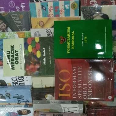 Buku Farmasi Paket 3,Iso,Fornas,Imo Depkes Ri