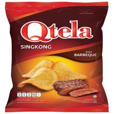 QTELA keripik singkong barbeque 100gr