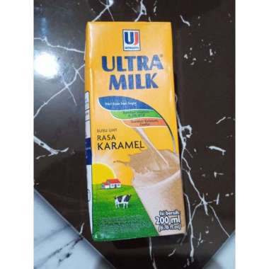 Promo Harga Ultra Milk Susu UHT Karamel 200 ml - Blibli