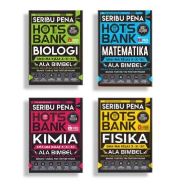 Buku Soal Sma-Seribu Pena Hots Bank Biologi ,Matematika,Fisika,Kimia