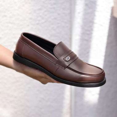 Supervice RIONZ x DTS - Sepatu Formal Pria Casual Dinas Kantoran Nikahan Kulit Syntetis Asli Origina