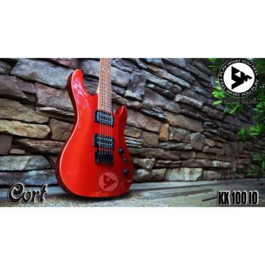 Gitar Elektrik Original CORT KX100 BKM Iron Oxide
