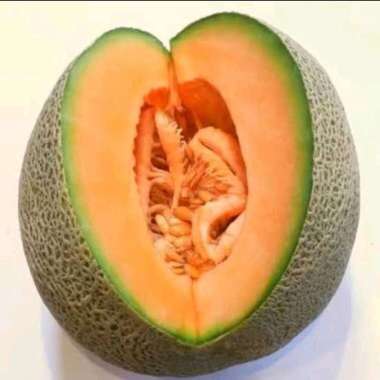 buah melon orange super per 1 buah (buah lokal)