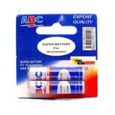Baterai/ Battery ABC Biru AAA/ Baterai Remote