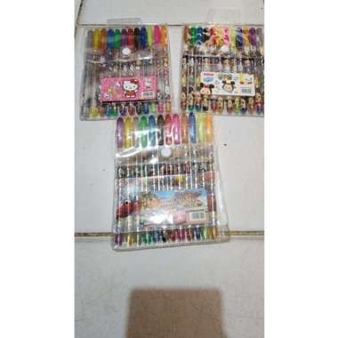 Pena Gel Glitter 12w Fancy Karakter